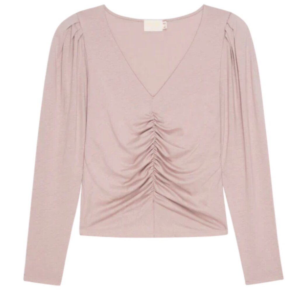 NWT Nation Ltd. ANGELINA top in powder pink - size XL